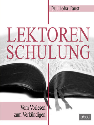 cover image of Lektorenschulung